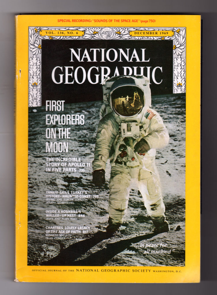 National Geographic Magazine - December, 1969. Includes Apollo Space ...