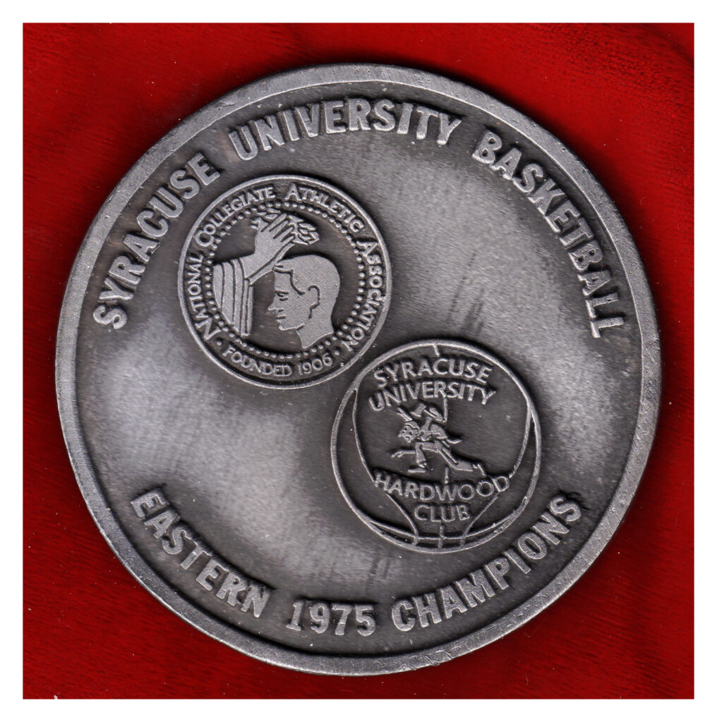 Syracuse University Basketball 1975 Eastern Regional Champions - Pewter ...